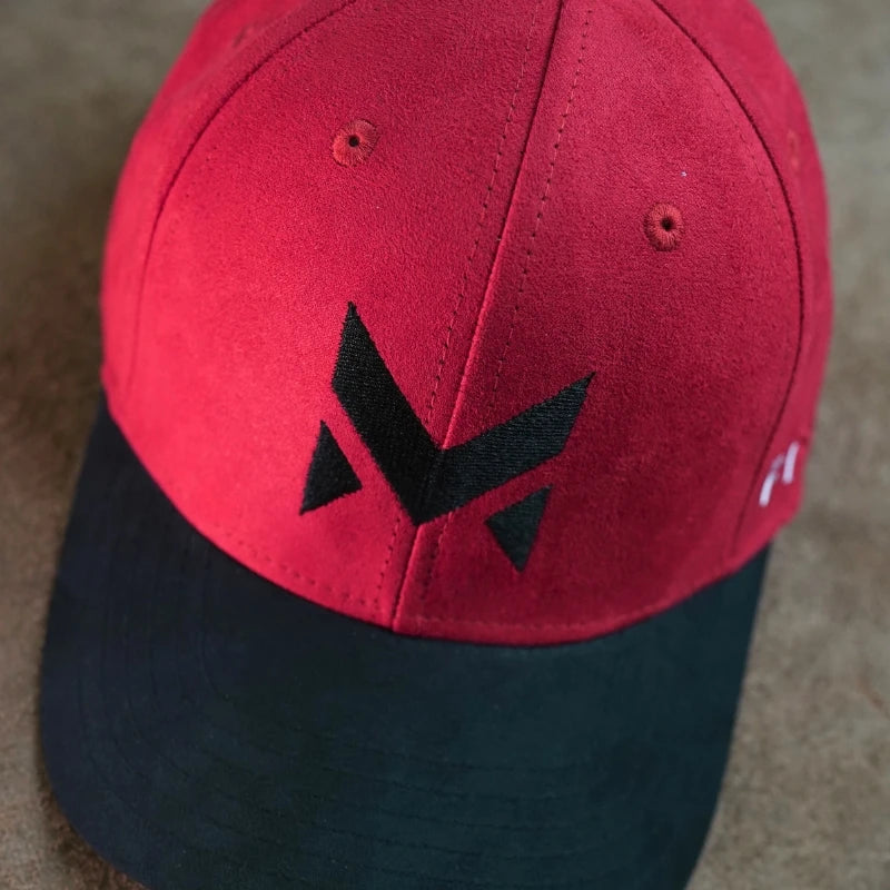 Premium Red Suede Cap