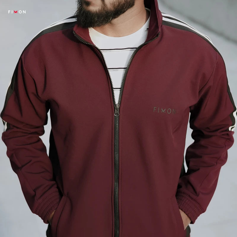 Active Jacket-Maroon