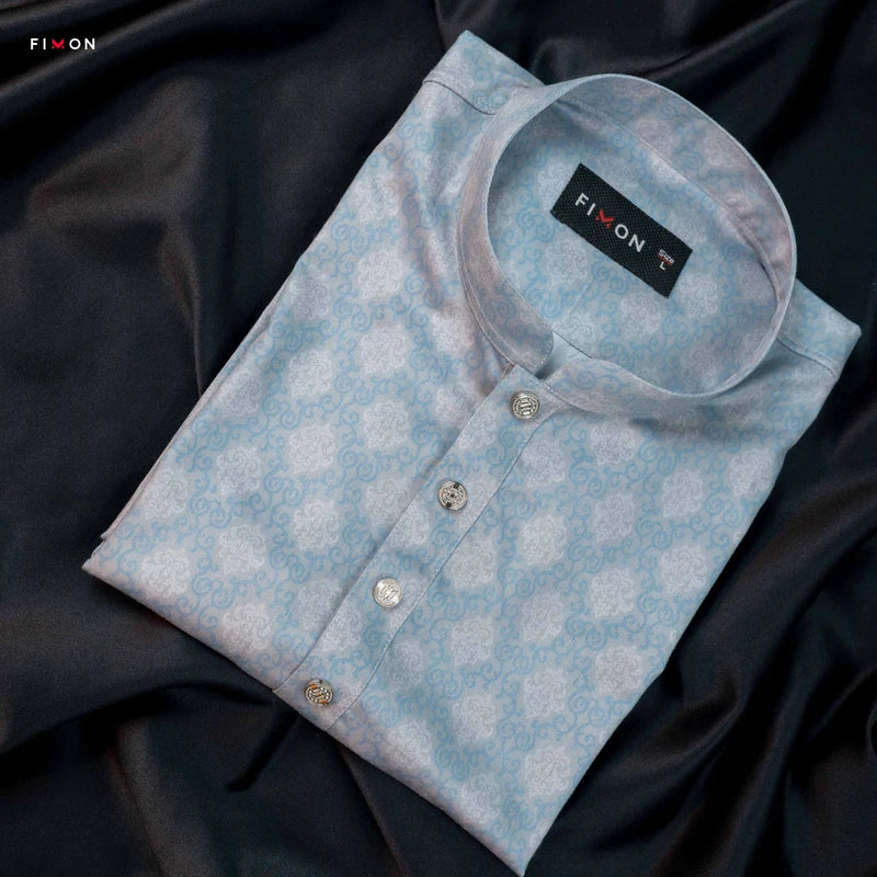 Aristocrat Edition Panjabi | Ice Blue