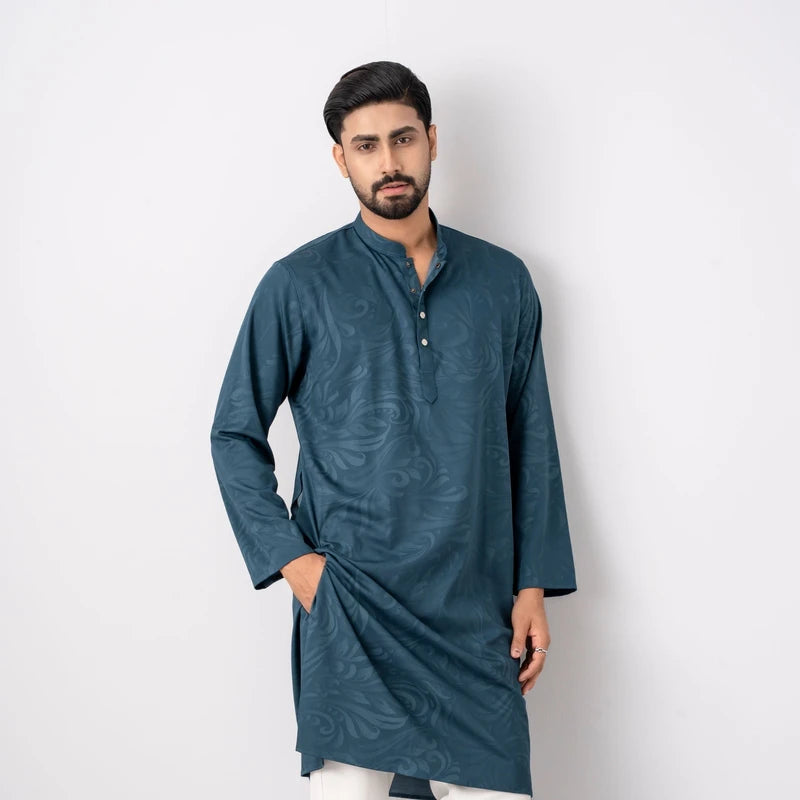 Aristocrat Edition Panjabi | Deep Teal