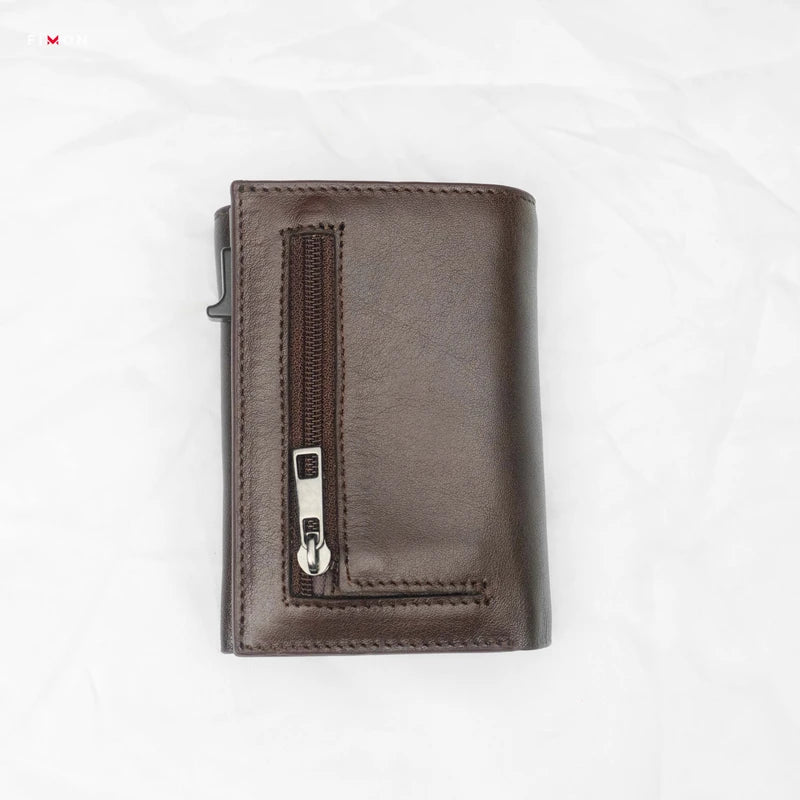 FlexCard Pro with 100% Genuine Leather wallet