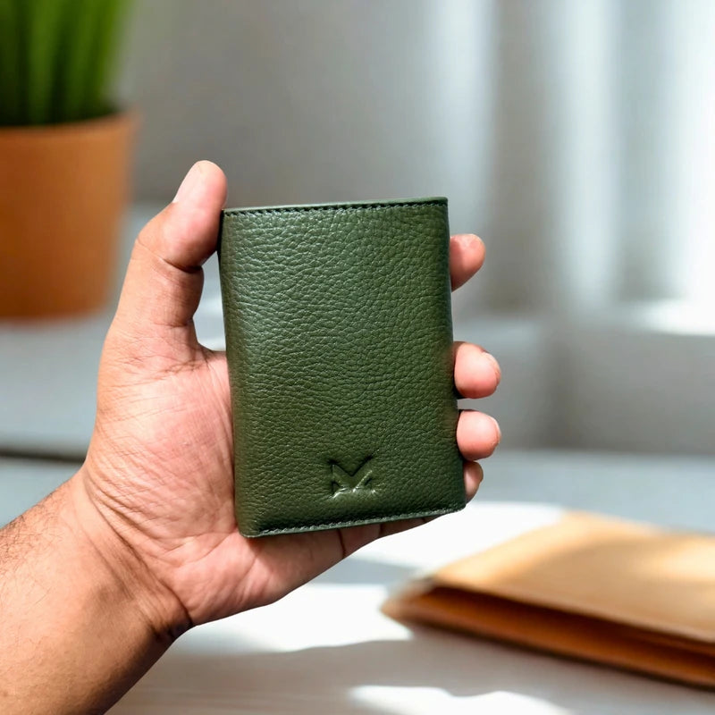 FlexCard Pro with 100% Genuine Leather wallet