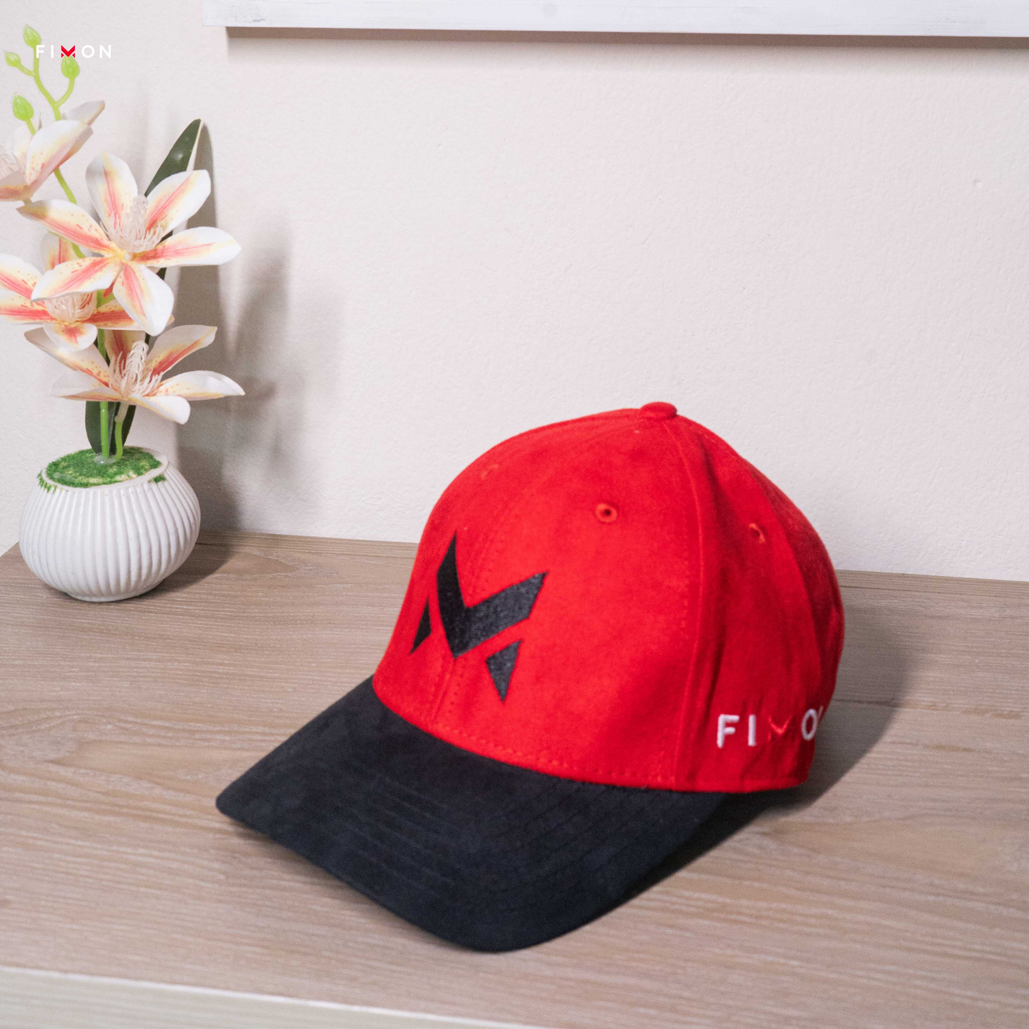 Premium Red Suede Cap