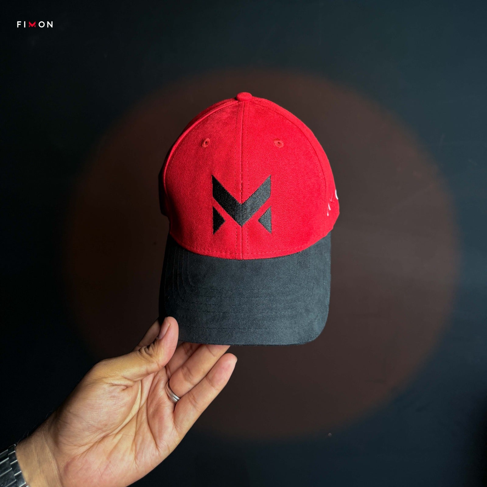 Premium Red Suede Cap