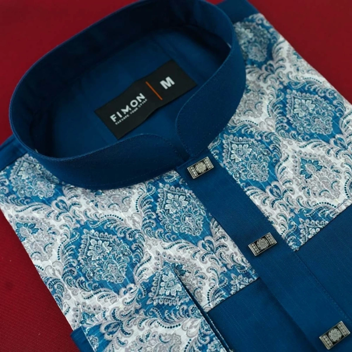 Premium Contrasted Panjabi