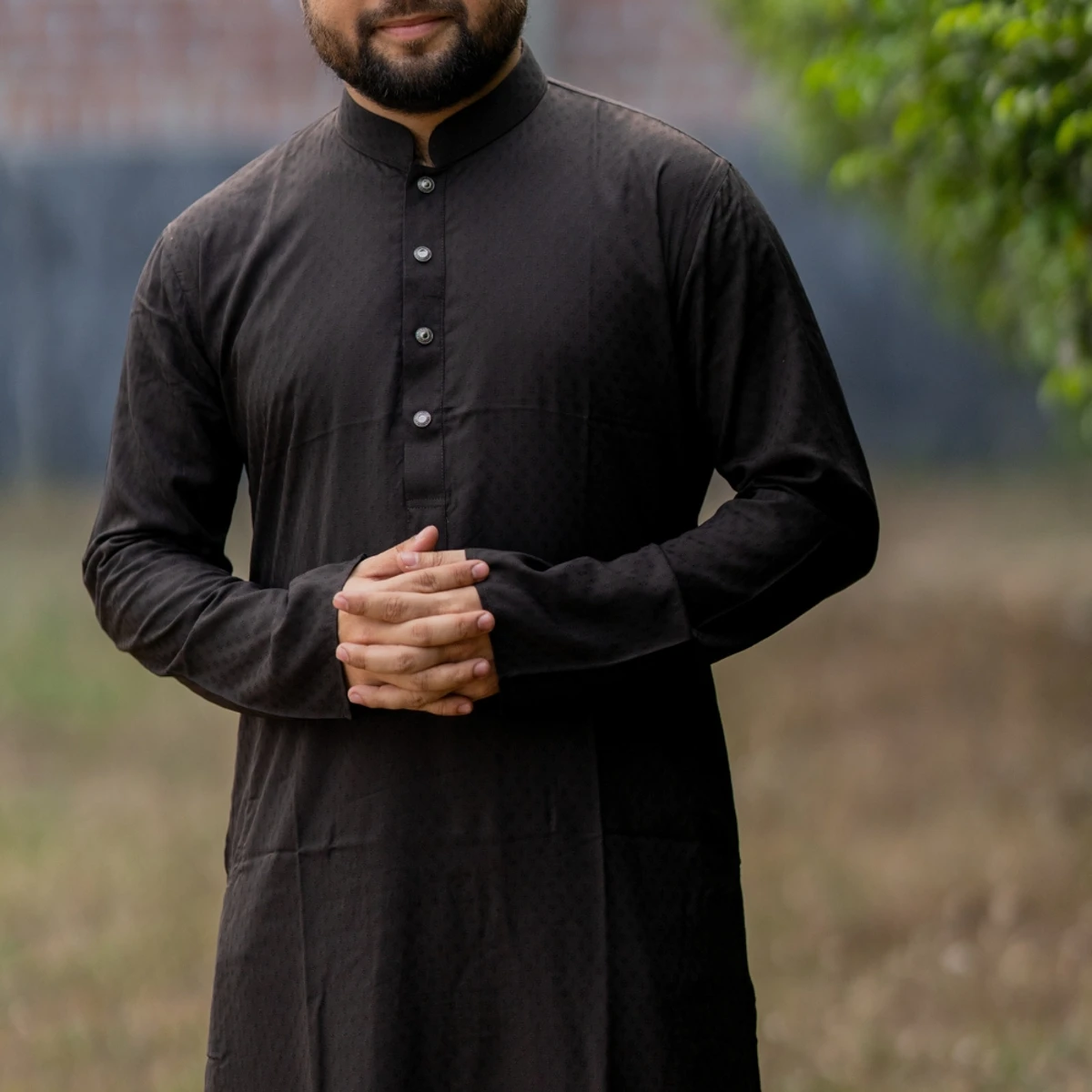 Man's Black Panjabi