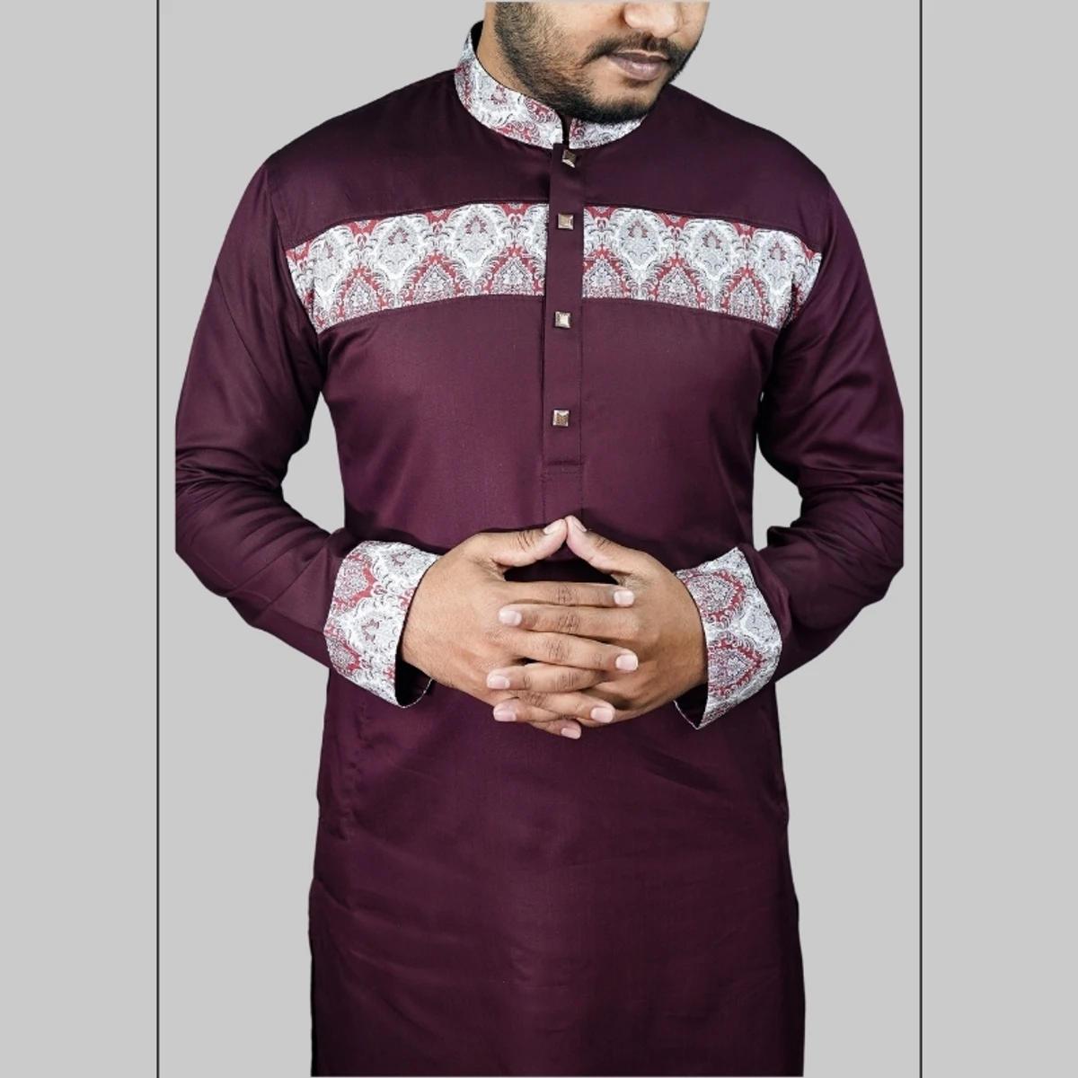 Premium Contrasted Panjabi