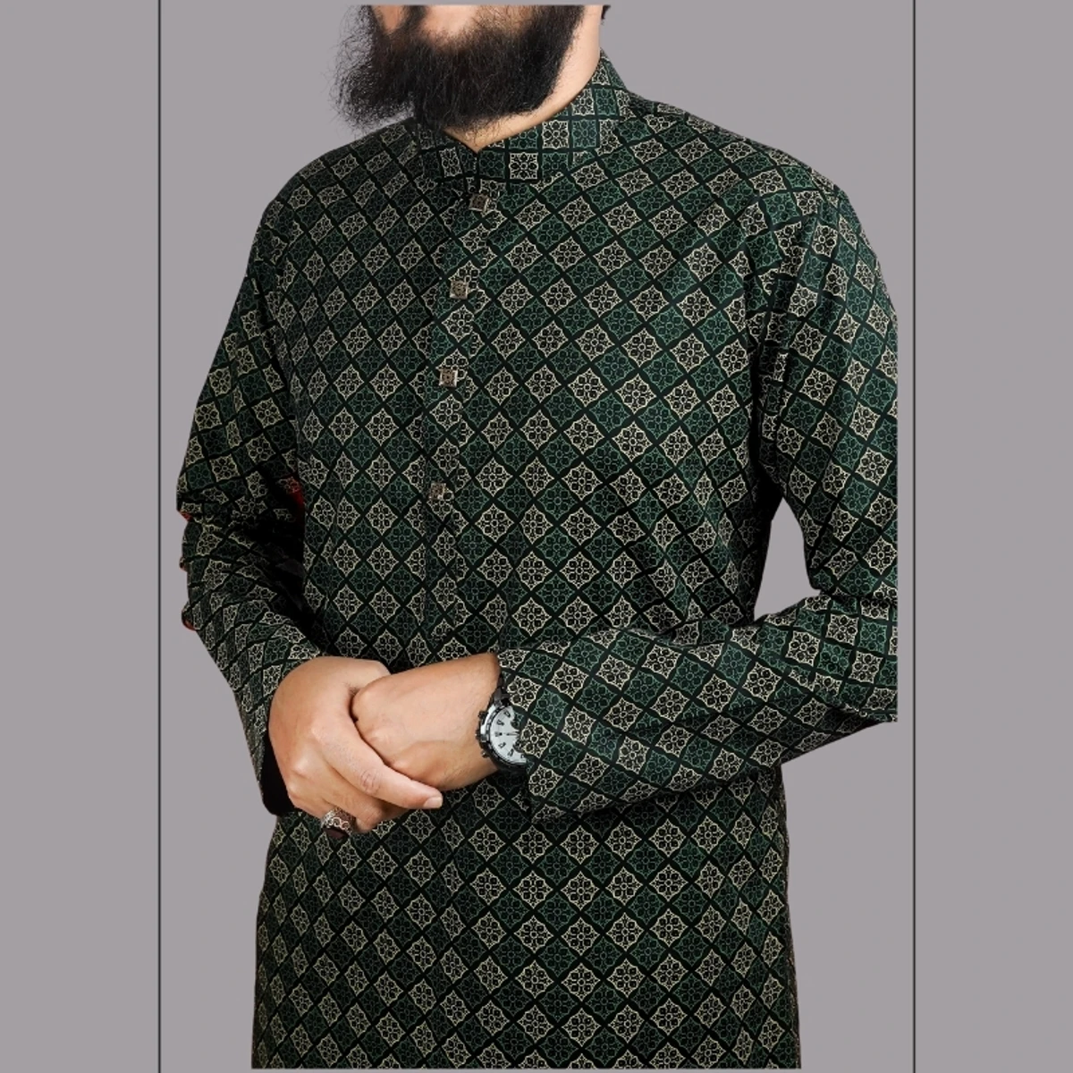 Printed Panjabi