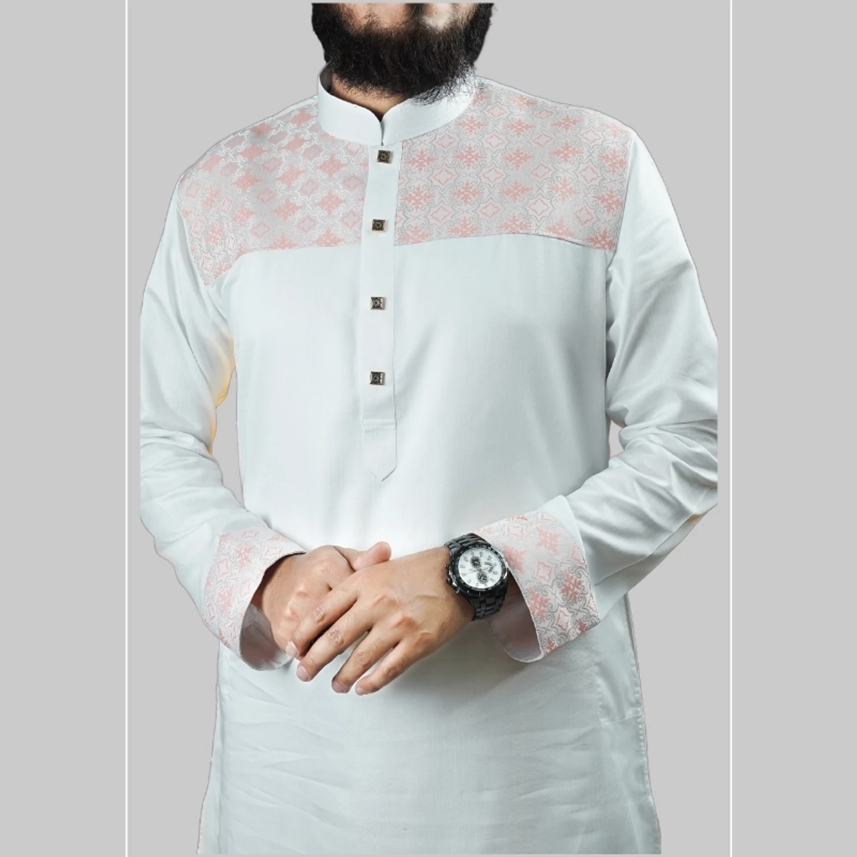 Premium Contrasted Panjabi