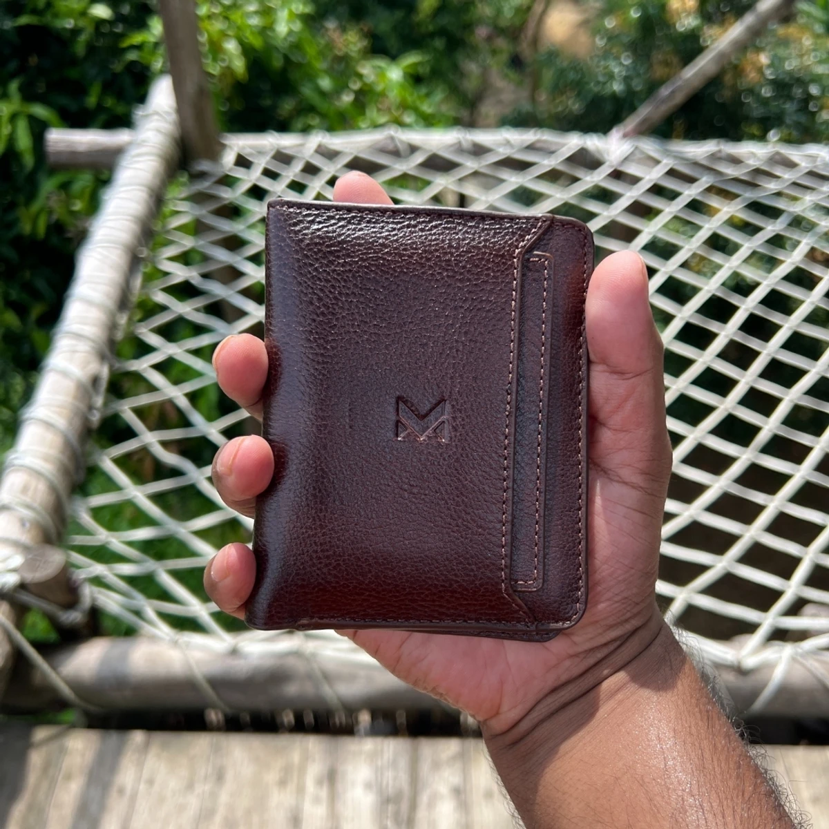 Extra Card Holder Wallet - Chocolate.